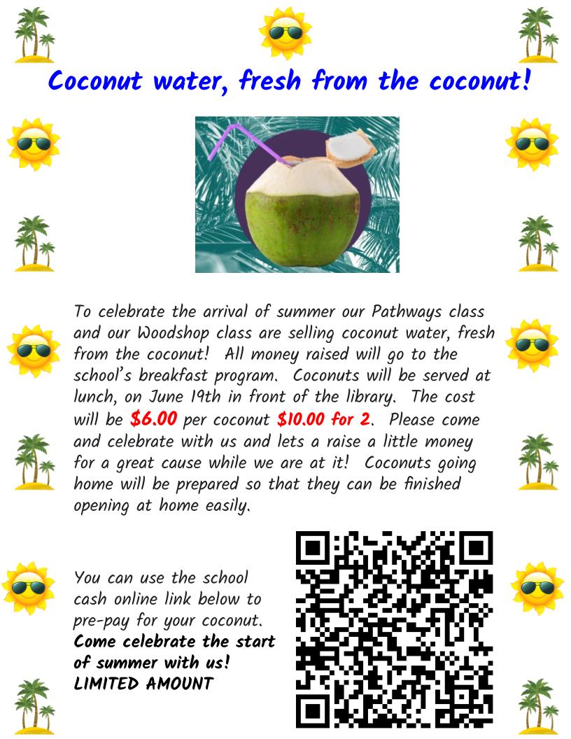 Coconut water poster
